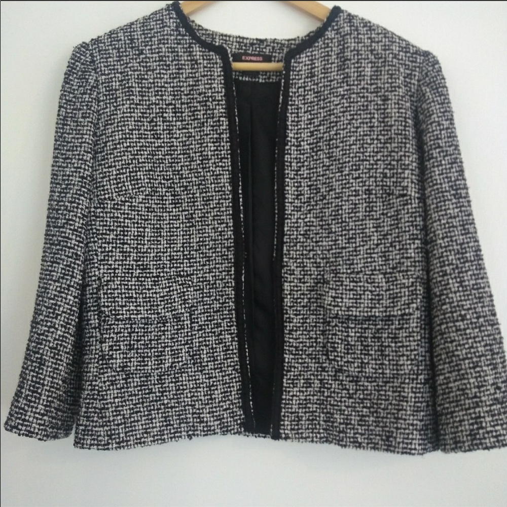 SOLD - EXPRESS tweed blazer!